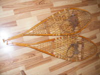 Vintage Gros Louis Wooden Snow Shoes - Canadian Made/Never Used