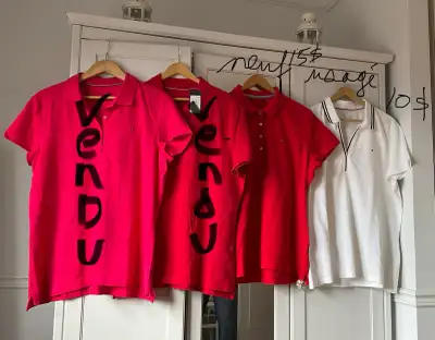 Neuf: Polo, t-shirt chandail femme Hilfiger/ R. Lauren L-XL-XXL, View more