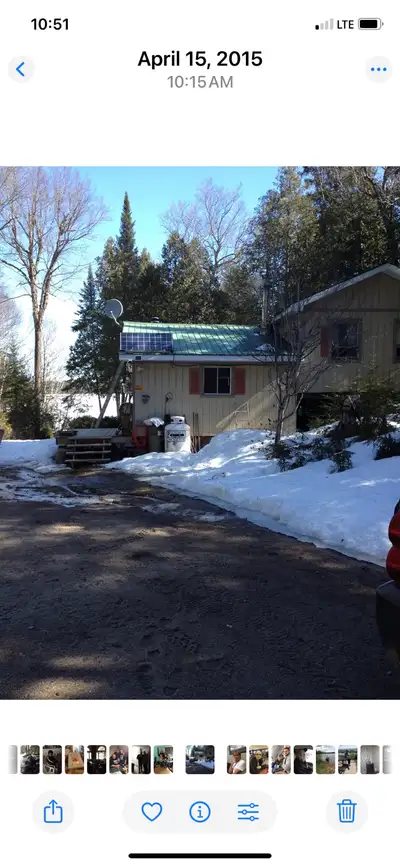 Cottage for sale on Booth lake in Temiscaming. Not a lease 32’ X 32’ side split, fully furnished, 3...
