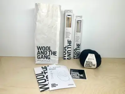 Knitting Kits from Wool and the Gang, View more
