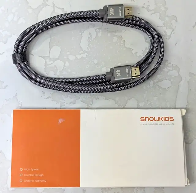 4K HDMI Cable 6.6 Feet (2 Meters)541165221514455041