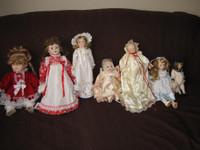 Collection de Poupées en porcelaine / Porcelain dolls collection