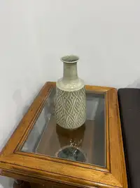 Metal vase decorative vintage