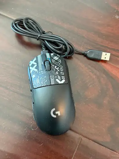 Logitech G Pro Wireless Gaming Mouse Tested and fully functional. Includes charging cable. No USB re...