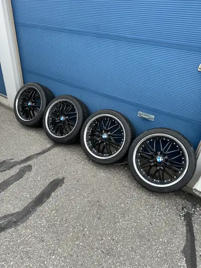 18 inch rims Bmw rims M sport style rims M performance style rims Bmw wheels • Original Black colour...