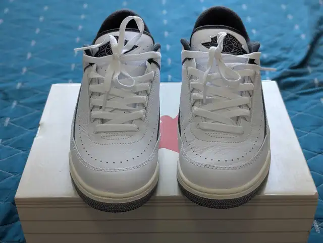 Jordan 2/3 Black & White  in Men's Shoes in Mississauga / Peel Region - Image 3