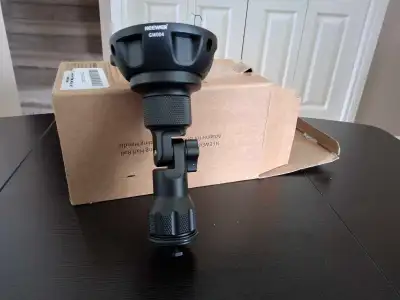 A new 75mm Leveling Half Ball Adapter for bowl tripod. This adapter has a bubble level and a hook fo...