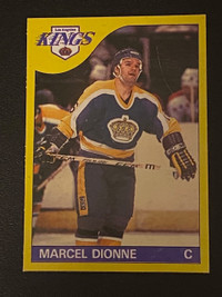 Marcel Dionne/Kerr 1985 O-Pee-Chee Hand Cut 1st Year Box Bottoms