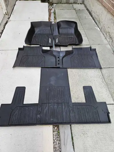 Rubber Matt's for GMC Yukon - Elevation 2026. Hardly used.