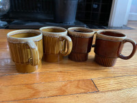 Vintage 1970ties mug set