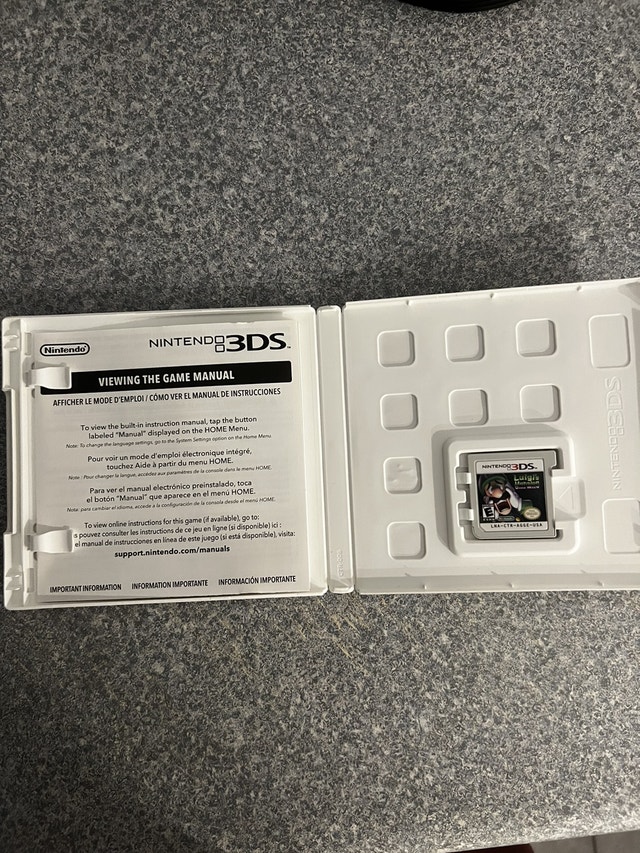 Luigis mansion dark moon for the Nintendo 3DS Nintendo Switch St