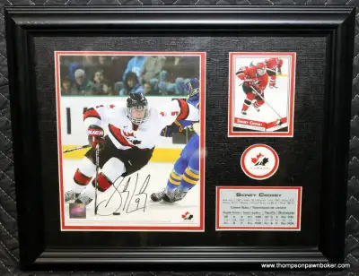 Team Canada Junior Frameworth COA - 15.5x13" 905 525 9448 HST Included Please check us out at: thomp...