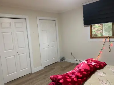 Master bedroom double occupancy -Fully Furnished house and all utilities included. Pets not allowed....