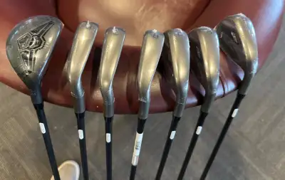 SAVE $300+ , New Cobra Darkspeed Iron/hybrid set , KBS Graphite, View more