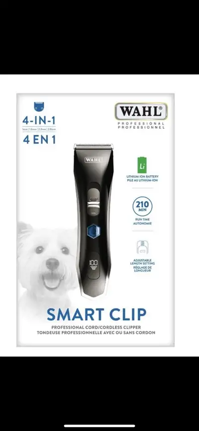 Wahl Smart Clip Professional Clippers Brand New In Box Unopened