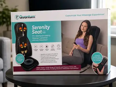 Quantum Serenity Seat Massage Cushion, View more