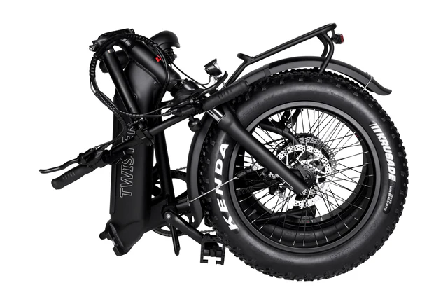 T4B TWISTER 500-Watt Folding Fat-Tire eBike in Cruiser, Commuter & Hybrid in Calgary - Image 4