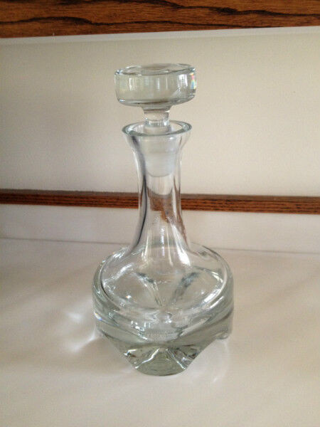 Swedish Crystal Decanter 12 inches in Kitchen & Dining Wares in Vernon