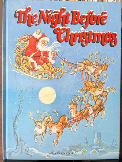 The Night Before Christmas Vintage Hardcover, View more