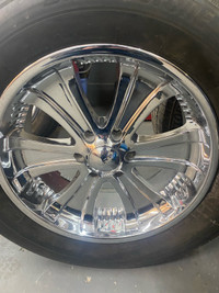 20inch chrome wheels 6 bolt Gm