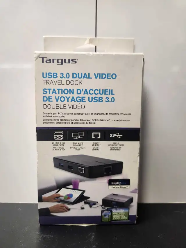 Targus USB 3.0 Dual Video Docking Station