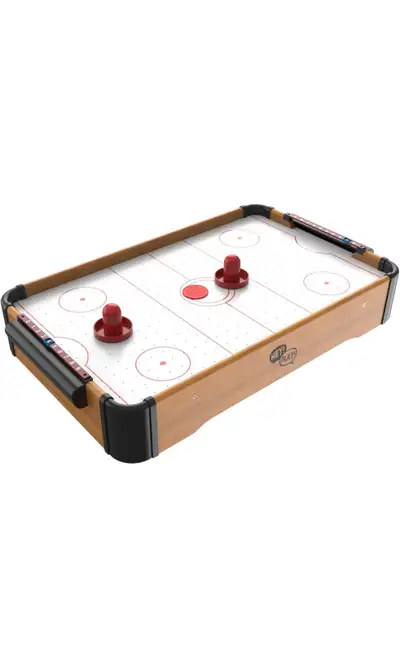 Tabletop Mini Air Hockey Game, with 2 Strikers, and 2 Pucks, Kids Tabletop Game, Tabletop Air Hockey...