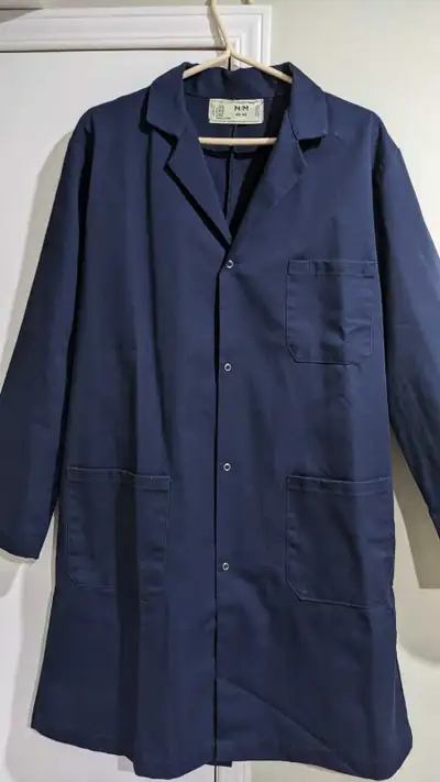 I'm offering men's workwear including ( 3 ) Shop Coats and ( 1 ) Overall, both in a size medium and...