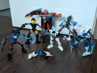 Lego hero Factory Bionicle soldiers robot figurines