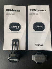 Wahoo Speed and Cadence Sensors
