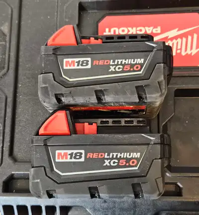 Milwaukee M18 5.0XC Battery (2), View more
