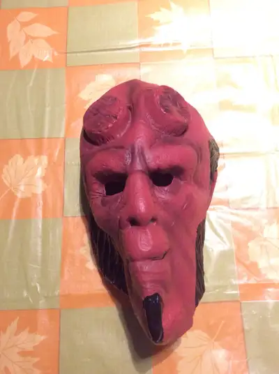 Cool HELLBOY Mask for Adult - Costume - Halloween, View more