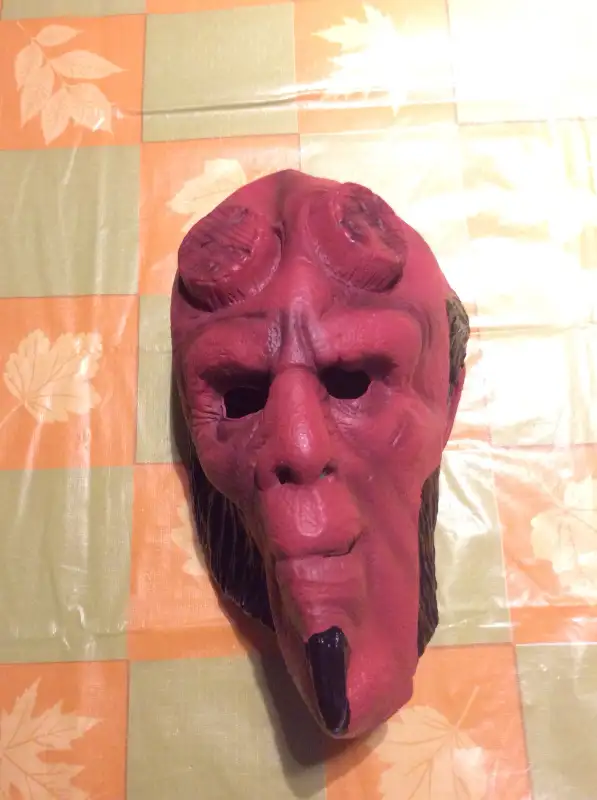Cool HELLBOY Mask for Adult - Costume - Halloween