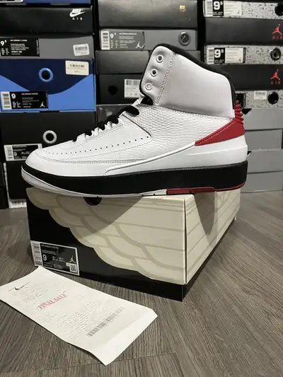 Air jordan 2 chicago size 9.5W & 9 mens, View more