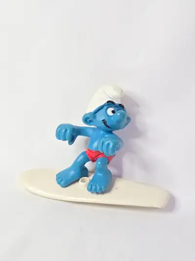 Super Schtroumpf planche à voile Planche et figurine
