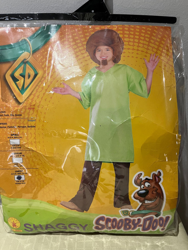 New Shaggy Costume size 12-14 (8-10) in Costumes in Markham / York Region