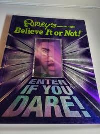 7, 3-D hardcovered Ripley's Believe It Or Not books 