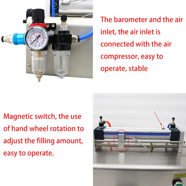 10-100ml Pneumatic Dual-Use Paste Liquid Filling Machine160418 in Other in City of Toronto - Image 7