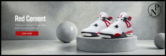 Jordan 4 Retro Red Cement (2023) Size 9-10.5 in Men's Shoes in Hamilton