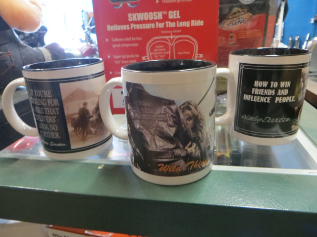 3 x Harley Coffee cups 1993, 1994 and 1997 in Arts & Collectibles in Trenton