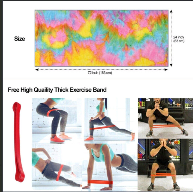 Yoga Mat Brand New dans Santé et besoins spéciaux  à London - Image 4