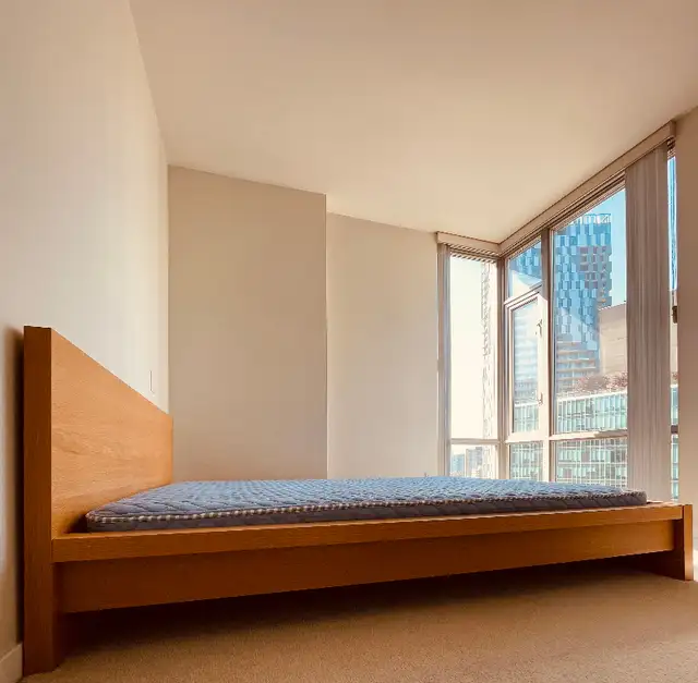 Queen Bed Frame and FREE* Mattress in Beds & Mattresses in Downtown-West End - Image 2