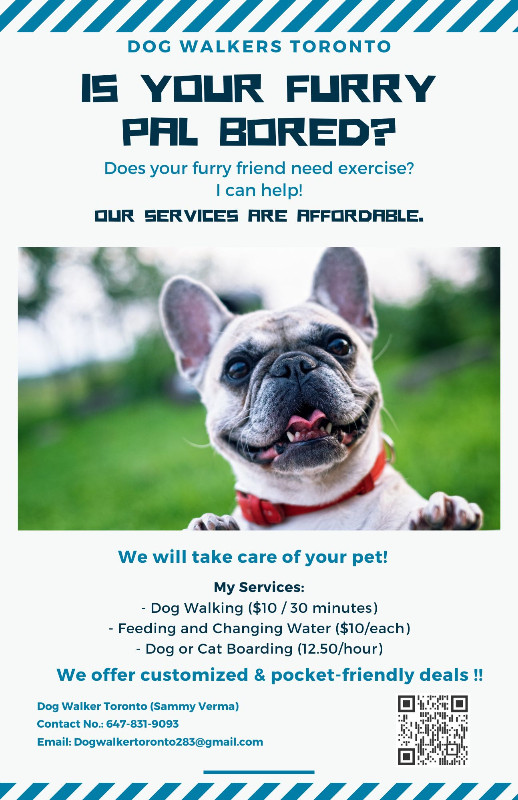 Dog Walking and Pet Sitting Markham in Animal & Pet Services in City of Toronto