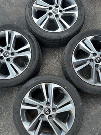 All Season Tires + Original Hyundai Alloys
