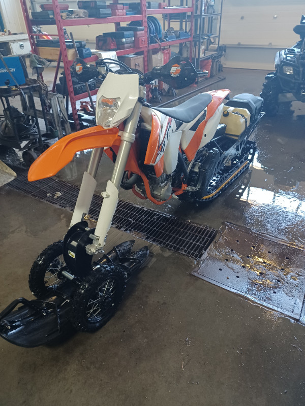 2015 KTM XC-W 500 / Timbersled MH 121" Snowbike for sale! in Snowmobiles in Edmonton - Image 3