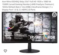 Monitor Acer Nitro ED240Q