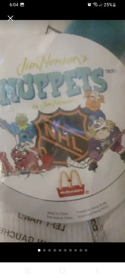McDonald's Muppets NHL Plush Toy Set, View more