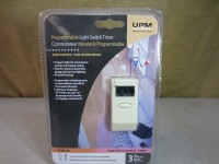 UPM programmable light switch timer model ETW350