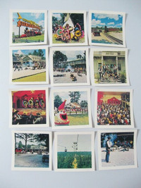 Collection de 12 photos vintage village Western