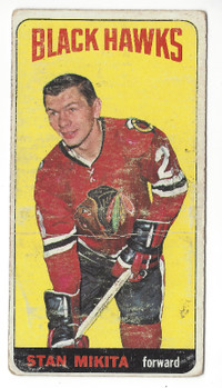 Vintage 1964-65 Topps Hockey #31 Stan Mikita Chicago Blackhawks