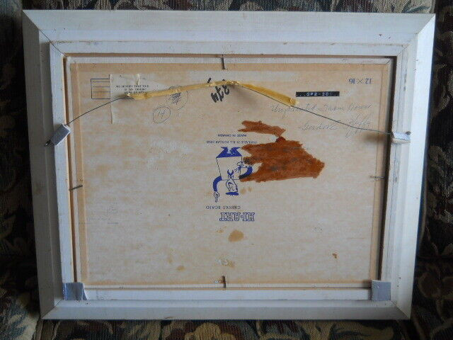 ORIGINAL GORDON EDWARD PFEIFFER - OIL ON BOARD in Arts & Collectibles in Ottawa - Image 3